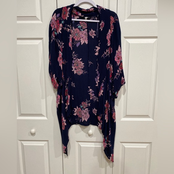 The impeccable pig Kimono Off-white & navy patrons of peace - Picture 5 of 6